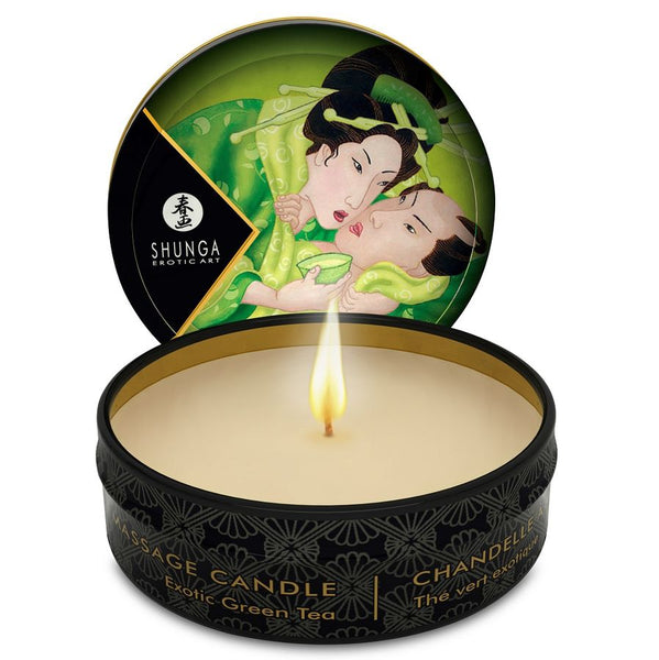 SHUNGA - TEA Massasjelys Grønn 30 ml