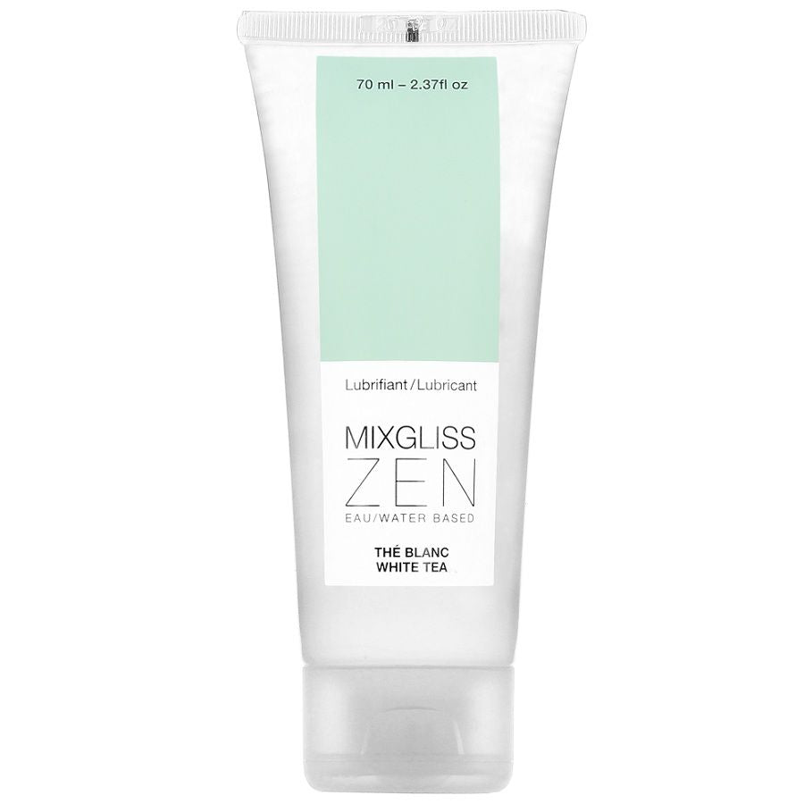 MIXGLISS - Zen Vannbasert glidemiddel Hvit te 70 ml