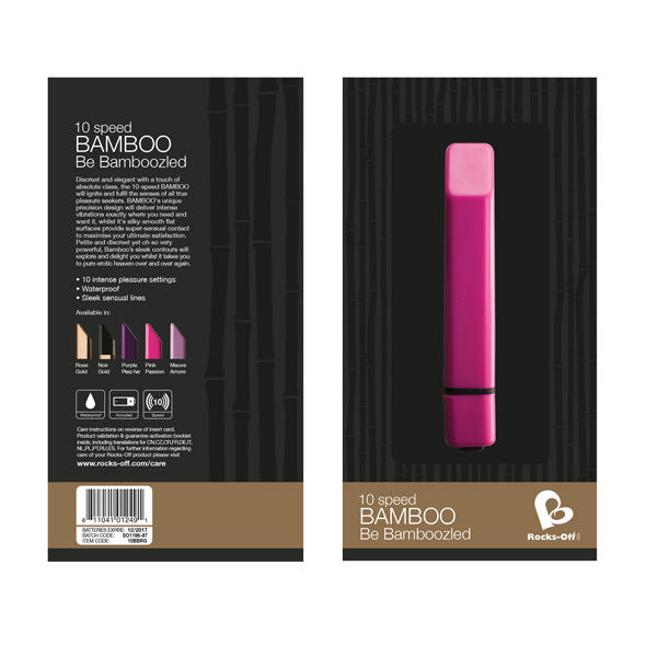 ROCKS-OFF - Bamboo Gold Klitorisvibrator