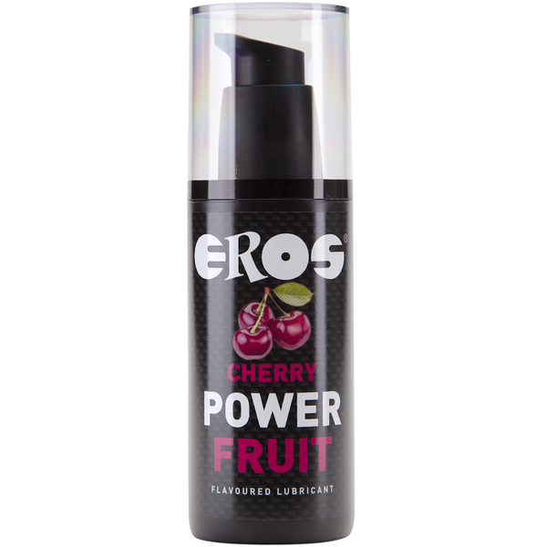 EROS POWER LINE - Smakstilsatt glidemiddel Kirsebær 125 ml