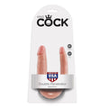 KING COCK - Double Trouble U-formet Liten Hud 12,7 cm