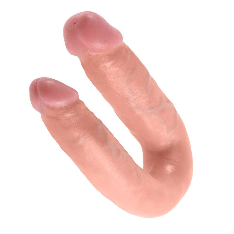 KING COCK - Double Trouble U-formet Medium Hud 13,9 cm