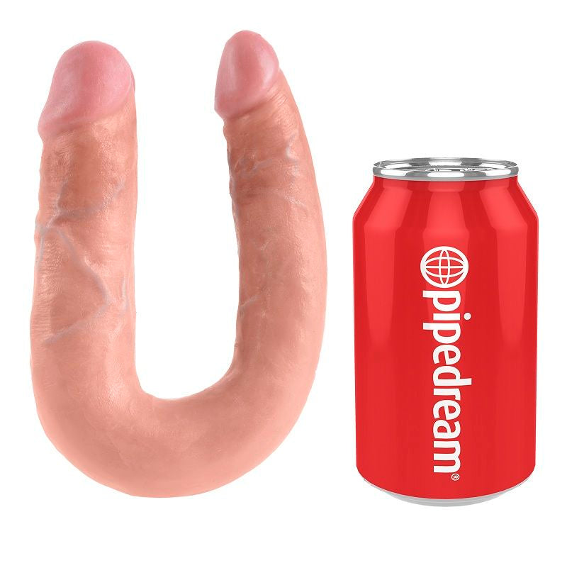 KING COCK - Double Trouble U-formet Medium Hud 13,9 cm