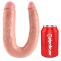 KING COCK - Double Trouble U-formet Stor Hud 17,8 cm