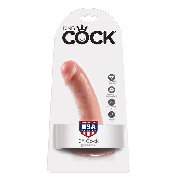 KING COCK - Realistisk Dildo Hud 15,2 cm