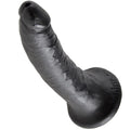 KING COCK - Realistisk Dildo Sort 17,8 cm