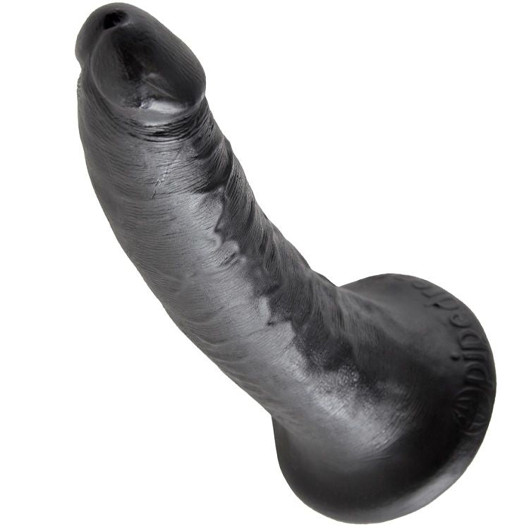 KING COCK - Realistisk Dildo Sort 17,8 cm