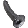 KING COCK - Realistisk Dildo Sort 17,8 cm