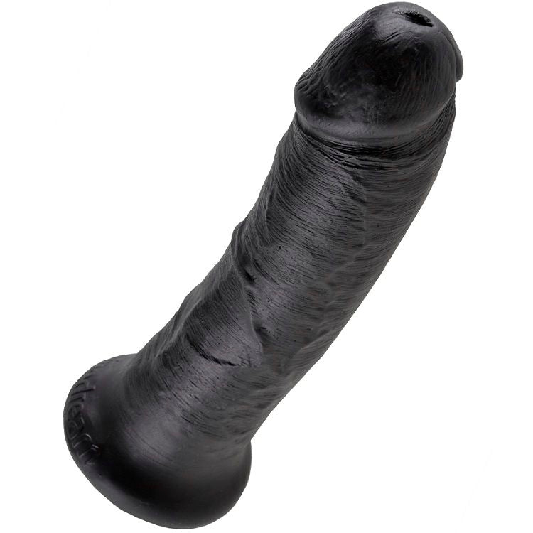 KING COCK - Realistisk dildo Sort 20 cm