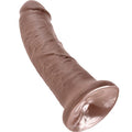 KING COCK - Realistisk Dildo Brun 20,3 cm
