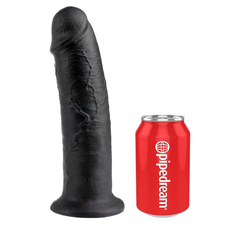 KING COCK - Realistisk Dildo Sort 25 cm