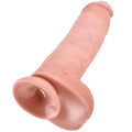 KING COCK - Realistisk Dildo med Baller Hud 28 cm