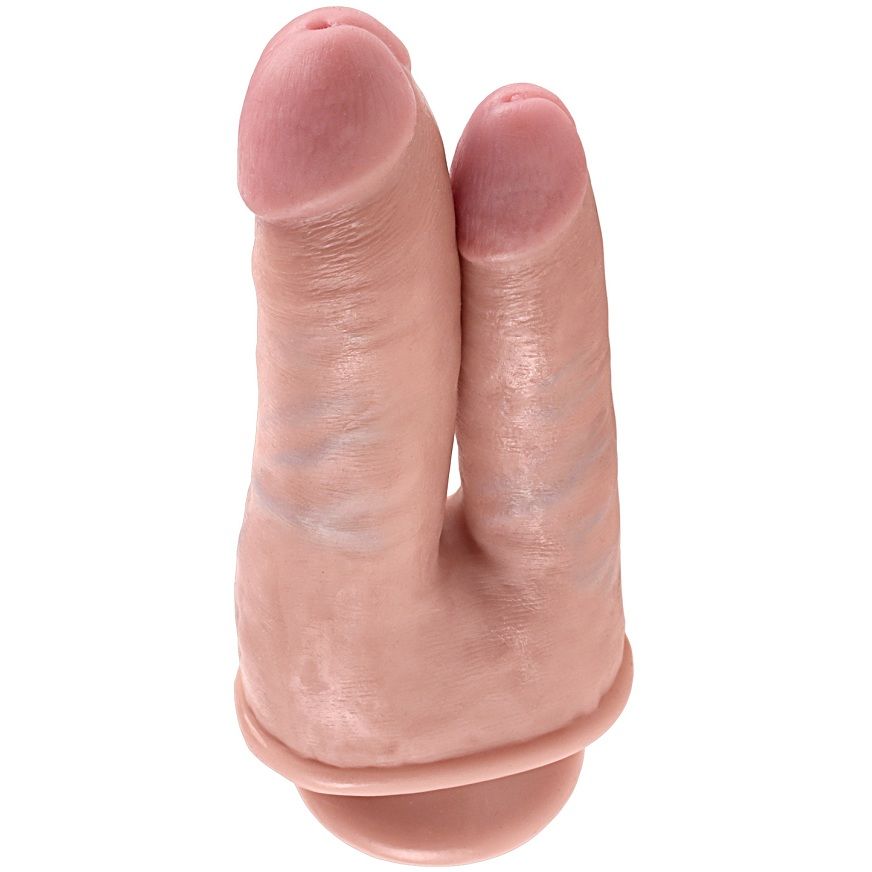 KING COCK - Double Penetrator Realistisk Dildo