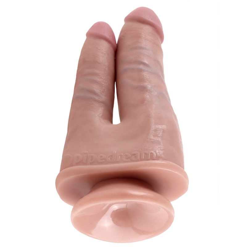 KING COCK - Double Penetrator Realistisk Dildo