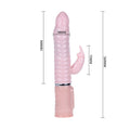 BAILE - Heat Fire Bunny Rabbitvibrator med Varme 10 Funksjoner