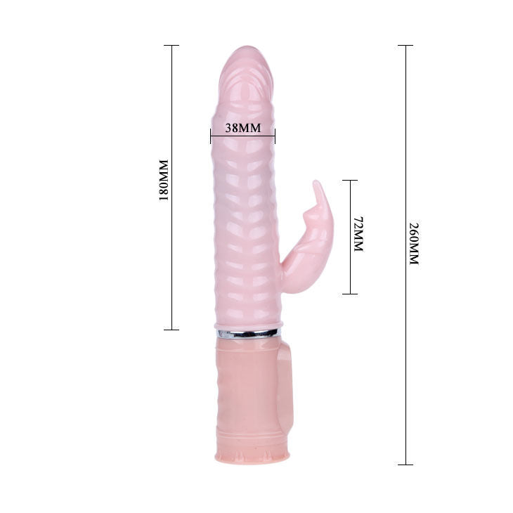 BAILE - Heat Fire Bunny Rabbitvibrator med Varme 10 Funksjoner