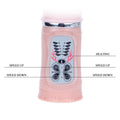 BAILE - Heat Fire Bunny Rabbitvibrator med Varme 10 Funksjoner