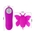 BAILE - Love Eggs Butterfly Klitorisstimulator 12 Hastigheter med Fjernkontroll