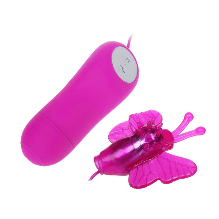 BAILE - Cute Secret Sommerfugl Vibrerende Stimulator 12 Hastigheter