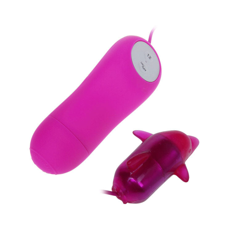 BAILE - Cute Secret Delfin Vibrerende Stimulator 12 Hastigheter