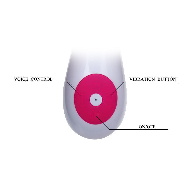 PRETTY LOVE - Flirtation Gene Rabbitvibrator med Stemmestyring