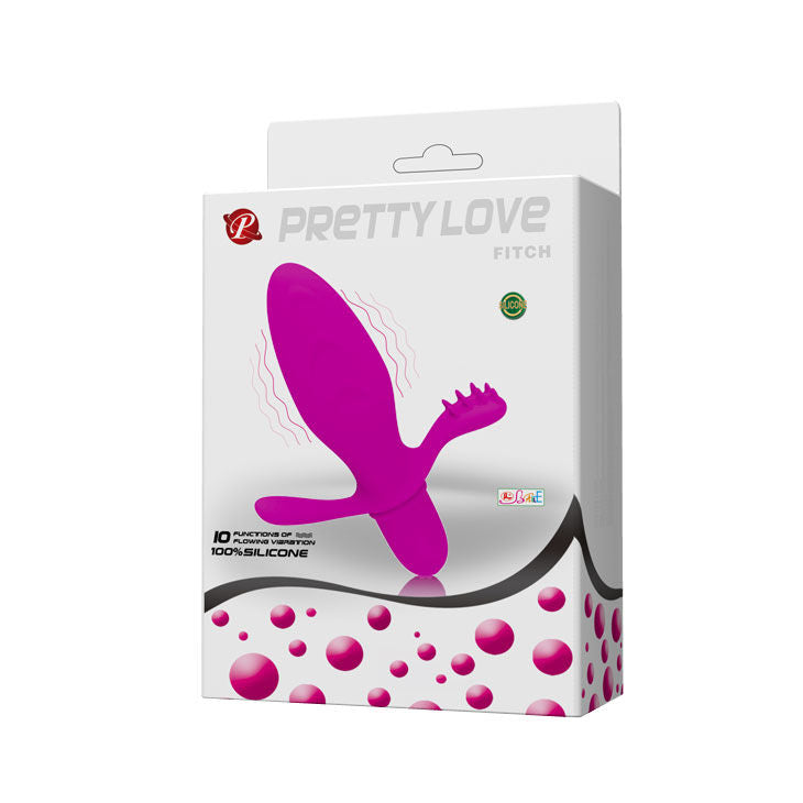 PRETTY LOVE - Flirtation Fitch Minivibrator med Klitorisarm