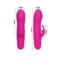 PRETTY LOVE - Flirtation Caesar Minivibrator med Klitorisarm