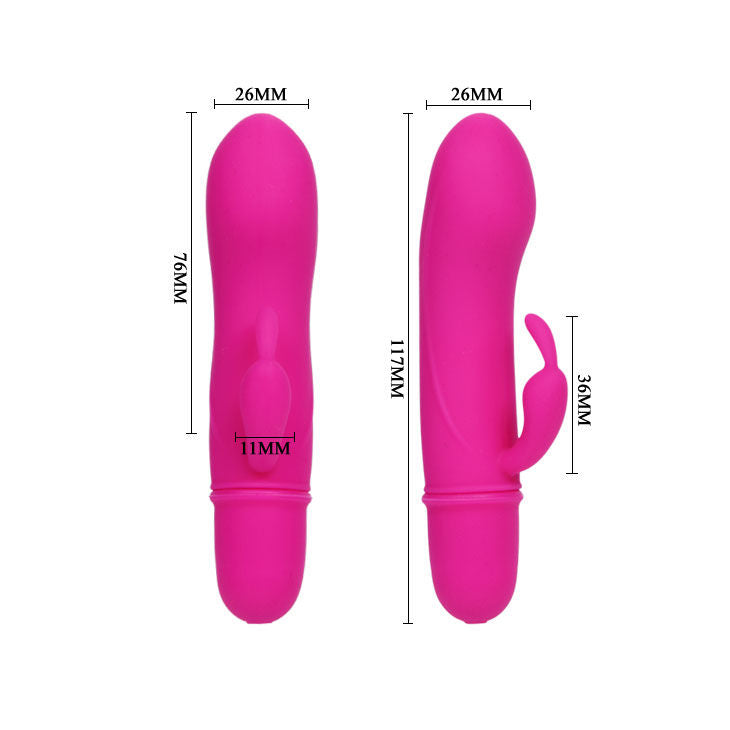 PRETTY LOVE - Flirtation Caesar Minivibrator med Klitorisarm