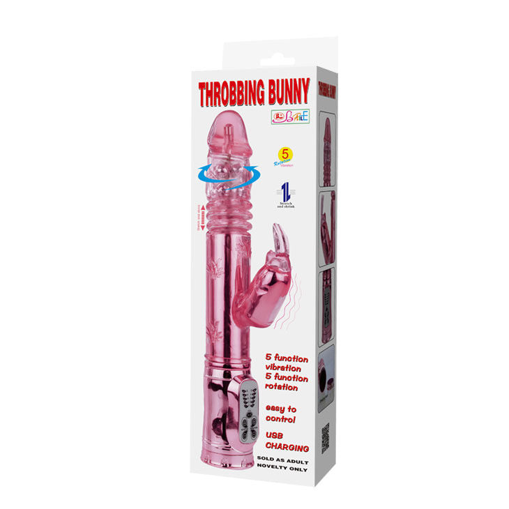 BAILE - Throbbing Bunny Roterende Rabbitvibrator