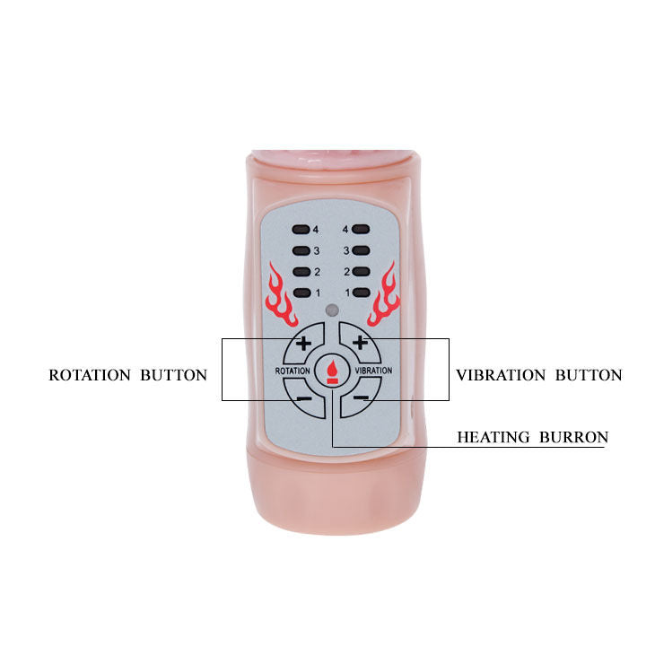 BAILE - Fire Bunny Roterende Rabbitvibrator med Varme