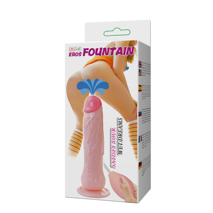 BAILE - Eros Realistisk Dildo med Ejakulasjonsfunksjon 20 cm