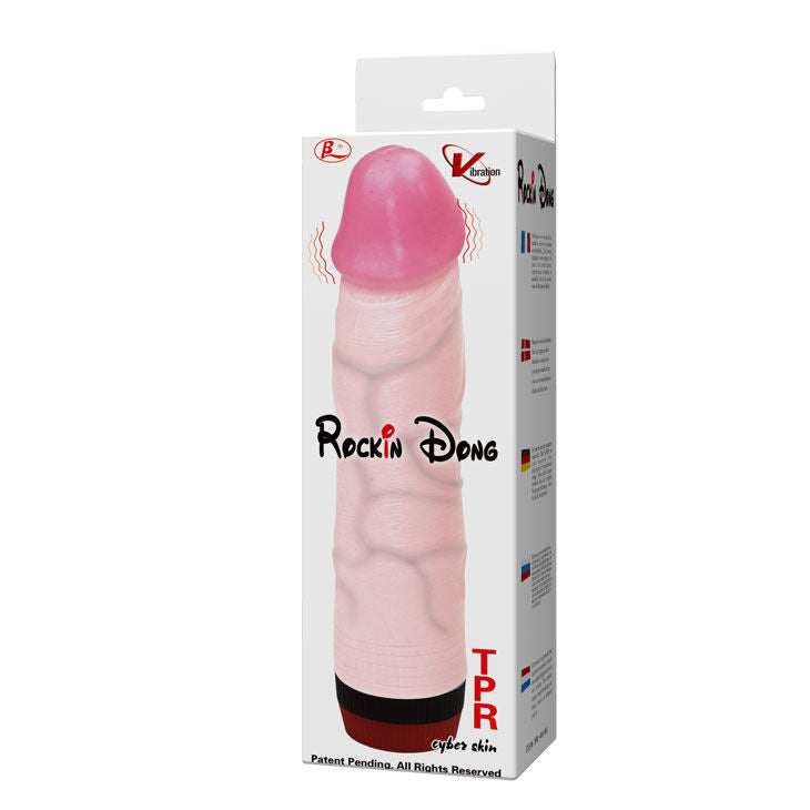 BAILE - Rockin Dong Cyber Skin III Realistisk Vibrator 21,5 cm