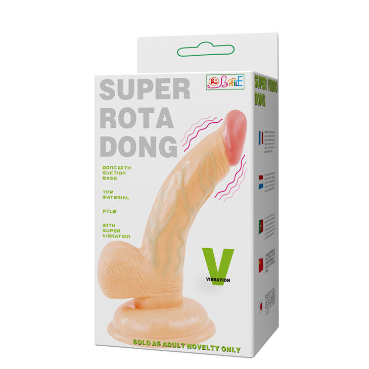 BAILE - Super Rota Realistisk Dildovibrator 15 cm