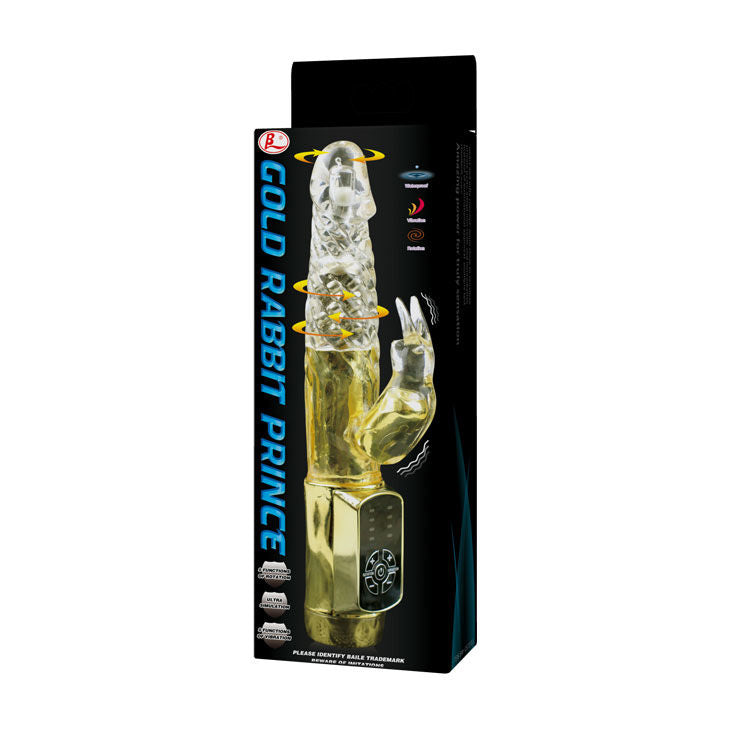 BAILE - Rabbit Gold Prince Roterende Rabbitvibrator