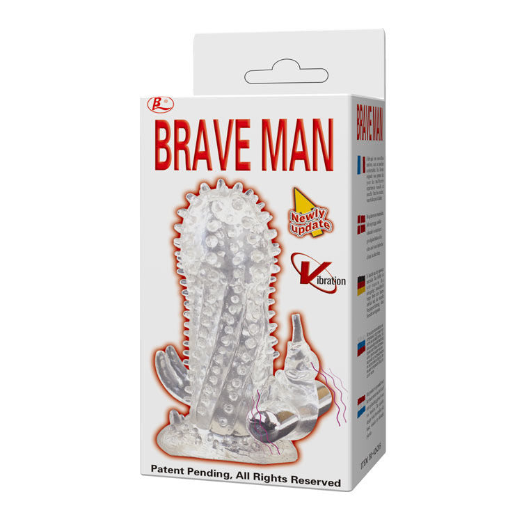 BAILE - Brave Man Vibrerende Penisforlenger