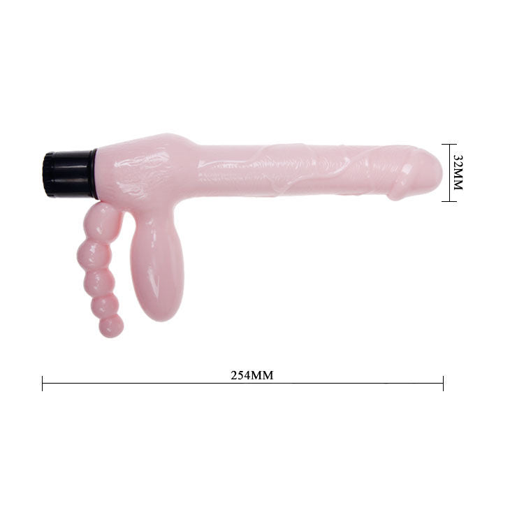 BAILE - Strapless Vibrerende Strap-on 25,4 cm