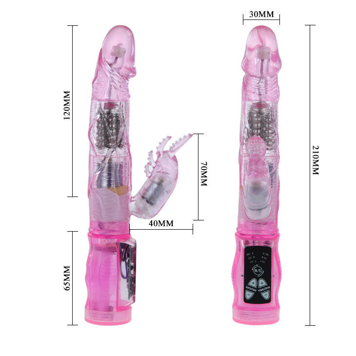 BAILE - Mini Rabbit Intimate Lover Roterende Rabbitvibrator