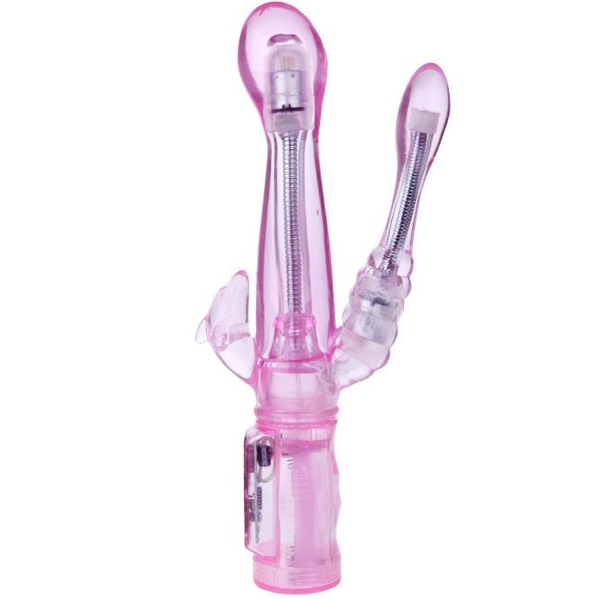 BAILE - Fleksibel vibrator med analstimulator