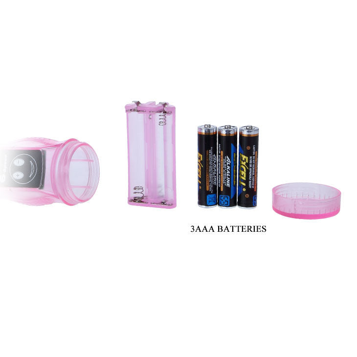 BAILE - Fleksibel vibrator med analstimulator