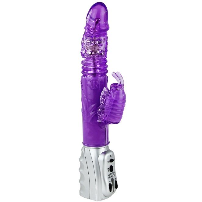 BAILE - Butterfly Tulip Rabbitvibrator med rotasjon