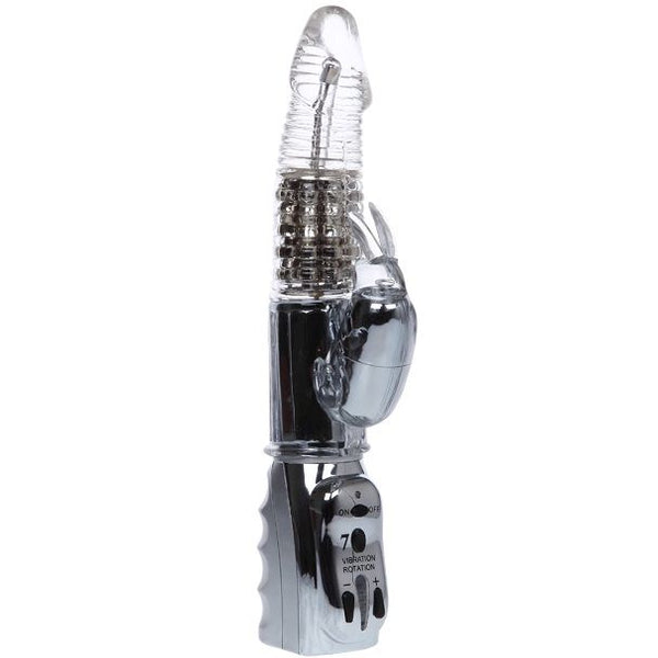 BAILE - Amour Missile Roterende Vibrator Transparent 26,5 cm