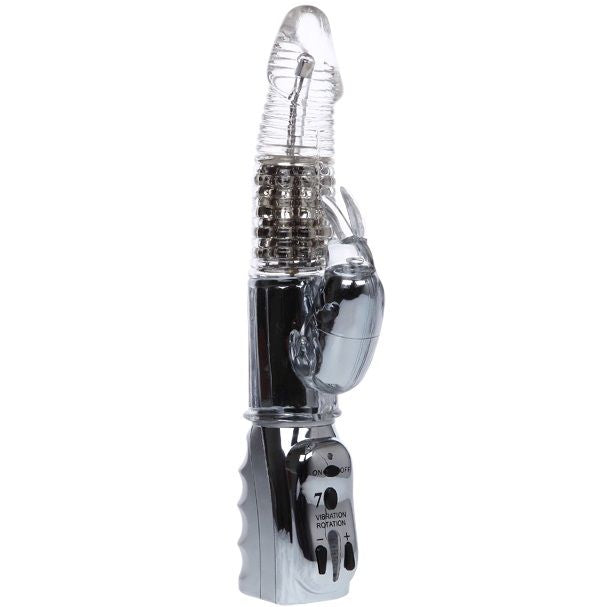 BAILE - Amour Missile Roterende Vibrator Transparent 26,5 cm
