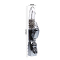 BAILE - Amour Missile Roterende Vibrator Transparent 26,5 cm