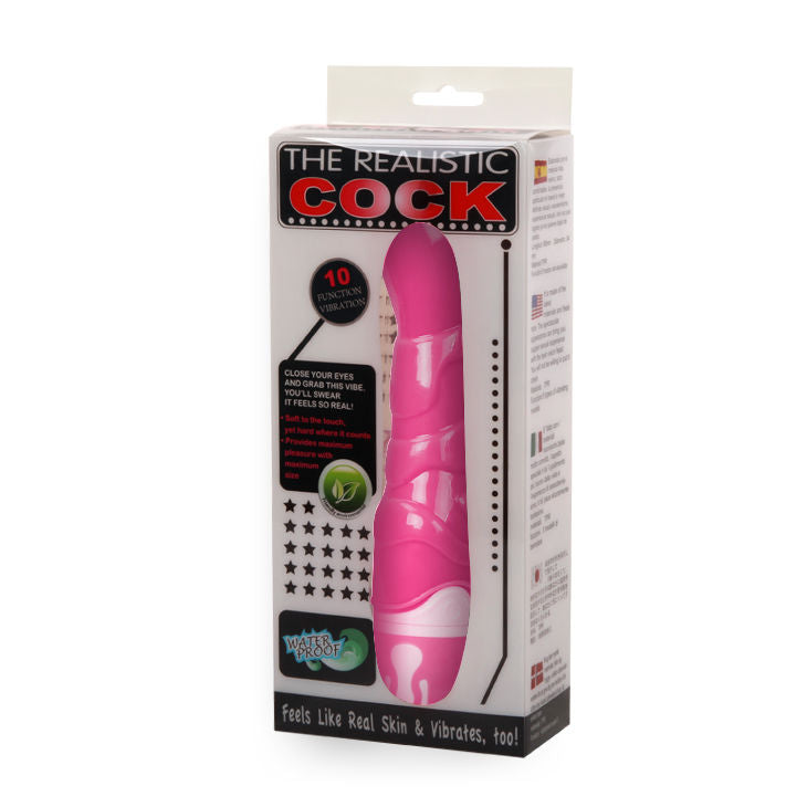 BAILE - The Realistic Cock Vibrator Rosa 21,8 cm