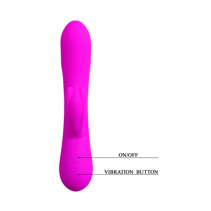 PRETTY LOVE - Barrette Vibrator med Klitorisstimulator