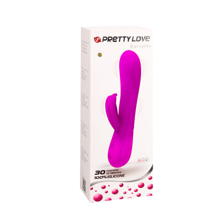 PRETTY LOVE - Barrette Vibrator med Klitorisstimulator