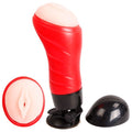 CRAZY BULL - Vibrerende masturbator med sugekoppbase