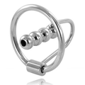METAL HARD - Glansring med urinrørsplugg 30 mm