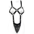 LEATHER BODY - Exposed Harness Dame