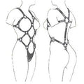 LEATHER BODY - Harness Dame